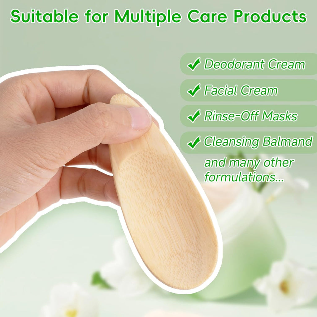 Reusable Bamboo Cream Applicator